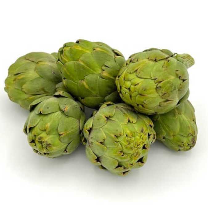 Alcachofas frescas